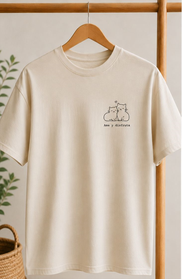 Estampado minimalista gatito 3