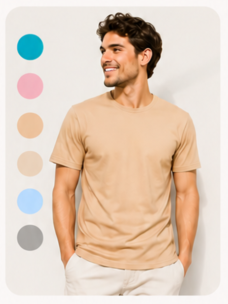 Polera básica hombre